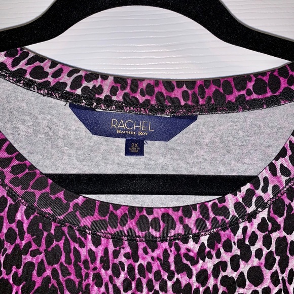 NWT Rachel Rachel Roy Plus Size Asymmetrical Top - Picture 3 of 7